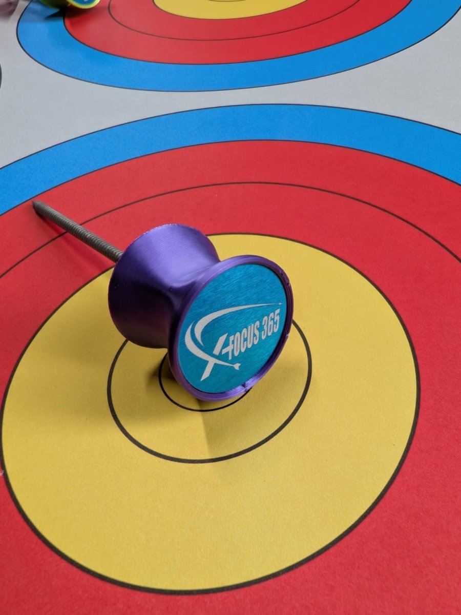 X-Pins - Target Pins - 6 pack with case